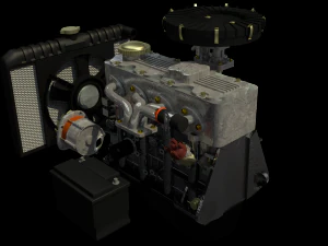 engine 3D Model