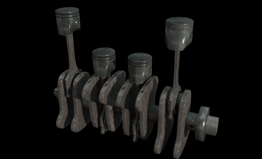 vehicle parts 3D Model .c4d .max .obj .3ds .fbx .stl .blend 