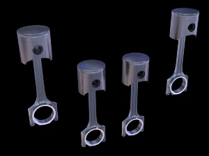 连杆 3D 模型
