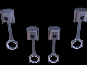 connecting rod Modello 3D