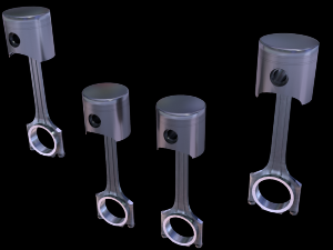 connecting rod Modello 3D