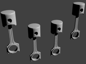 connecting rod Modello 3D