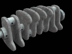 crankshaft 3D Модель