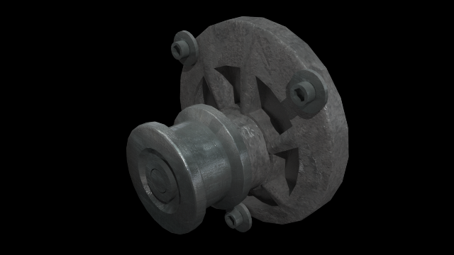 waterpump Model 3D .c4d .max .obj .3ds .fbx .stl .blend 
