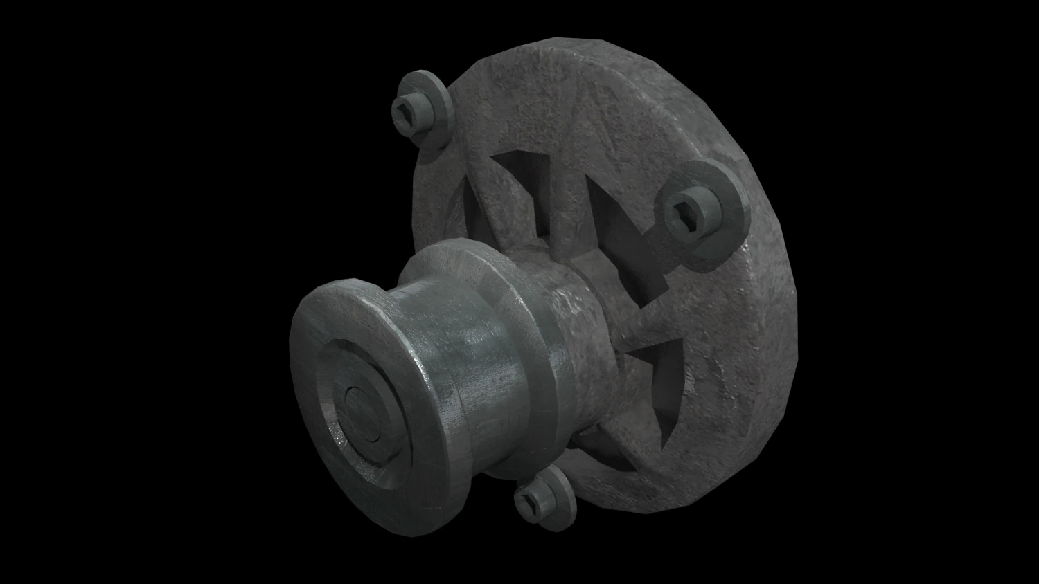 waterpump 3D Model .c4d .max .obj .3ds .fbx .stl .blend