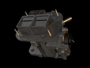 carburetor 3D-Modell