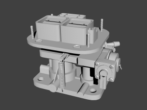 carburetor 3D-Modell