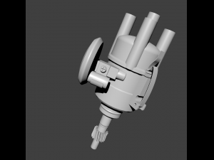 distributor 3D 모델