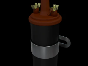 点火线圈 3D 模型