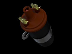 ignition coil Model 3D