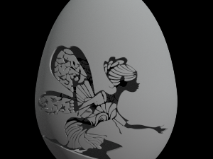 easter-egg 3D 모델