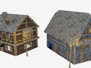 buildings 3Dモデル