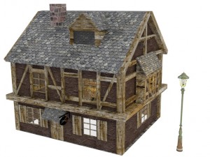 house cottage 3D 모델