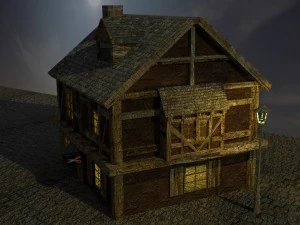 house cottage 3D Model