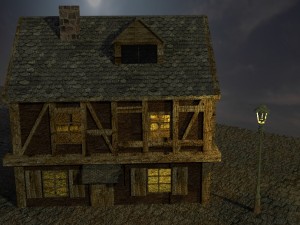 house cottage 3D 模型
