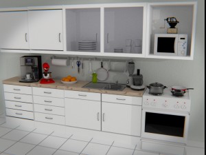 kitchen 3D-Modell