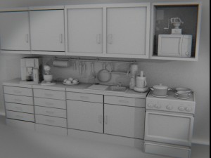 kitchen Modèle 3D