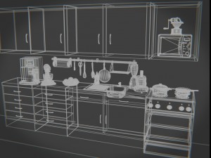 kitchen Modèle 3D