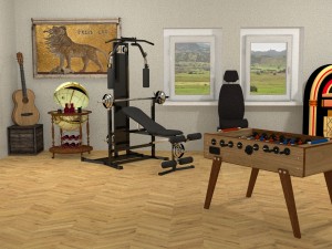 room Modelo 3D