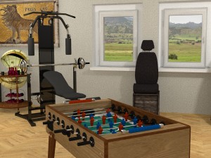 room 3D मॉडल