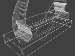 wood working plane Modello 3D