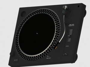 turntables 3D मॉडल