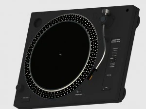 toca-discos Modelo 3D