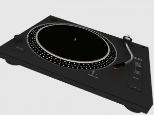 turntables 3D 模型
