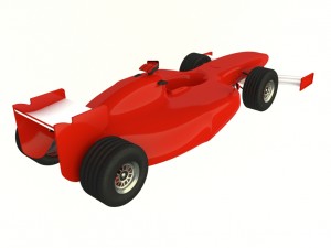 f1 racer Modelo 3D
