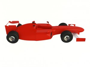 f1 racer Modelo 3D