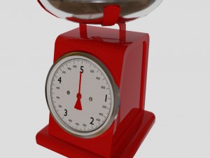 kitchen scale 3Dモデル