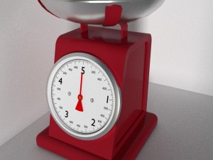 kitchen scale Modello 3D