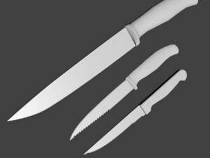 knifes 3Dモデル