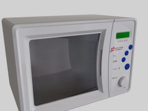 microwave 3D मॉडल