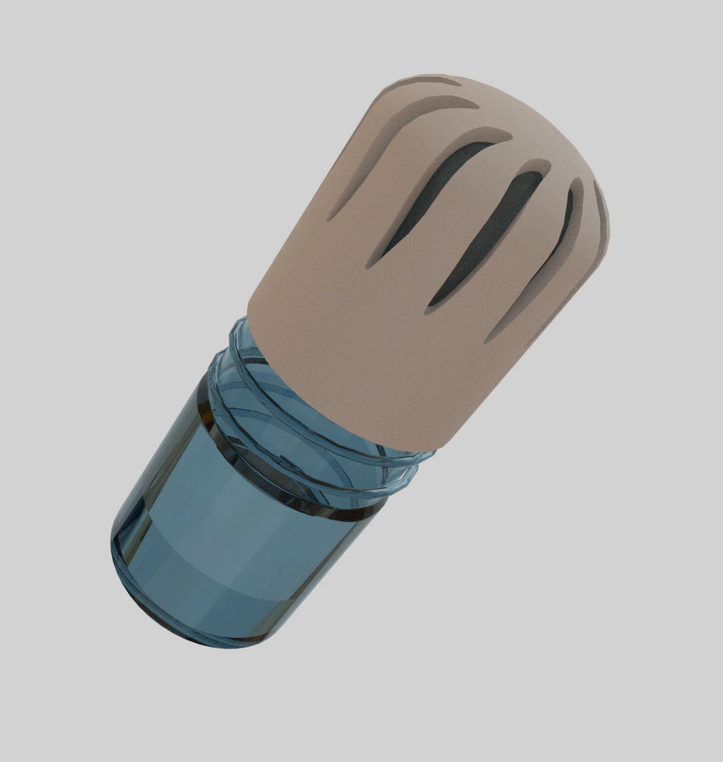 perfume bottle2 3D Model .c4d .max .obj .3ds .fbx .stl .blend 