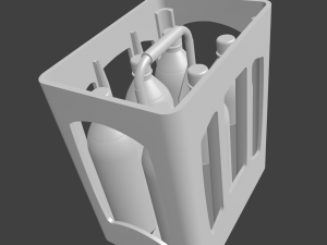 bottle crates 3D Model