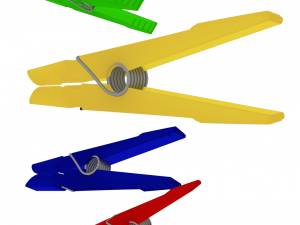 clothes peg Modello 3D