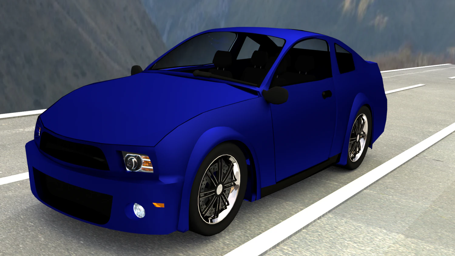 car2 3D Model .c4d .max .obj .3ds .fbx .stl .blend 