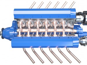 v12 aviation engine Modèle 3D