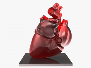decorate heart Modèle 3D