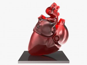 decorate heart 3D Model
