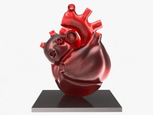 decorate heart 3D Model