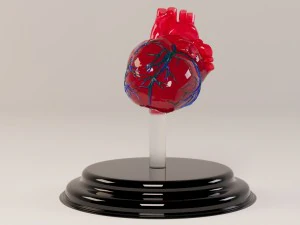 decorate heart 2 3D Model