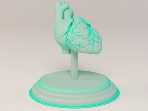 decorate heart 2 3D Model