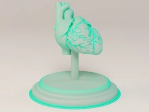decorate heart 2 3D Model