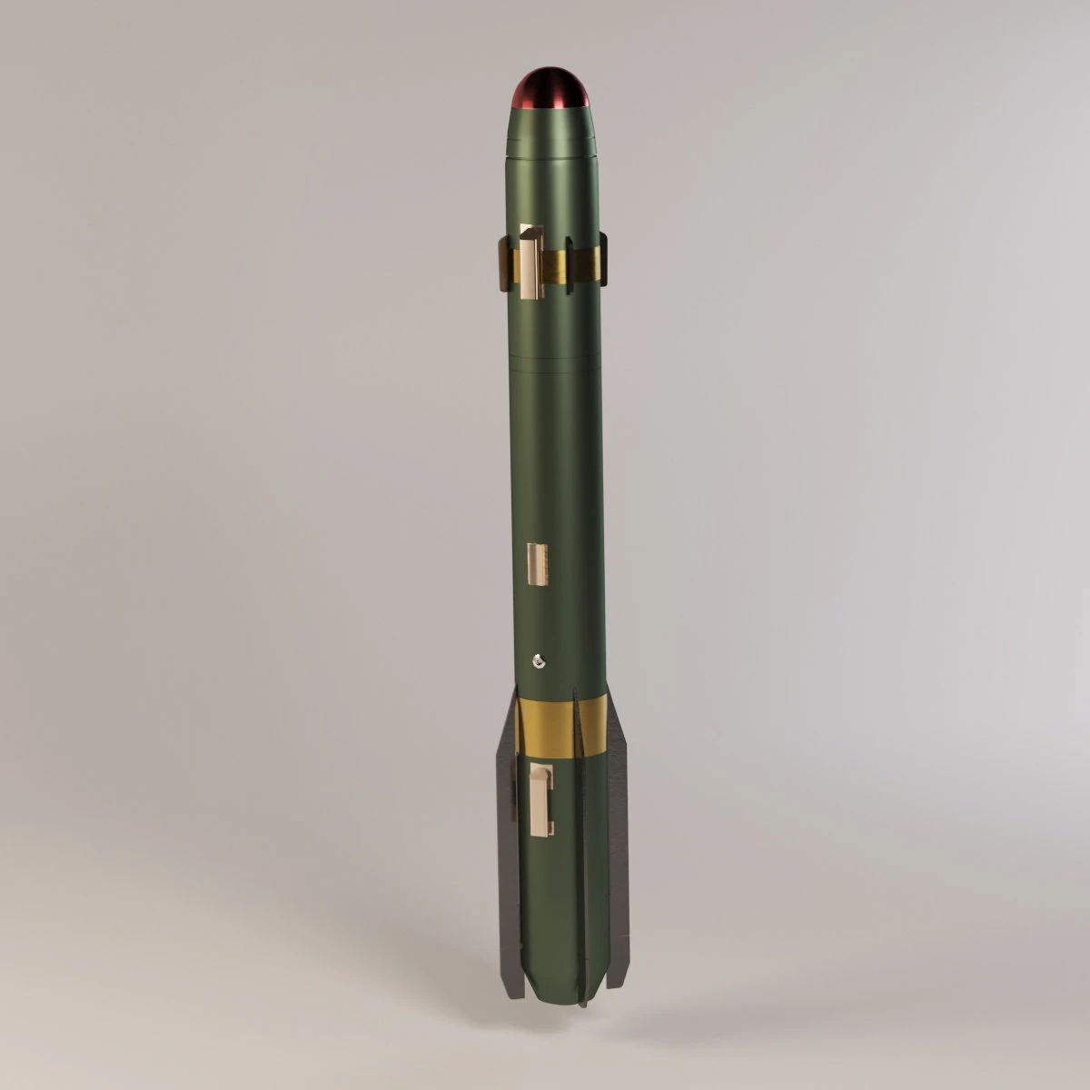 agm-114 hellfire 3D Model .c4d .max .obj .3ds .fbx .stl .blend 