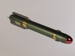 agm-114 hellfire 3D मॉडल