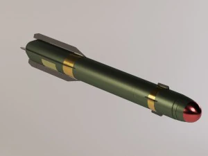 agm-114 hellfire 3D Model