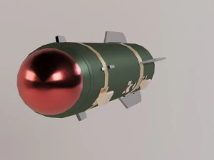 agm-114 hellfire 3D Model