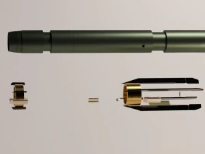 agm-114 hellfire 3D Model